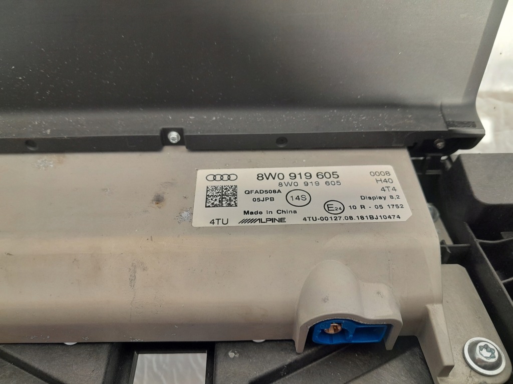 фото №7, Audi a4 b9 дисплей mmi навігація 8w0919605