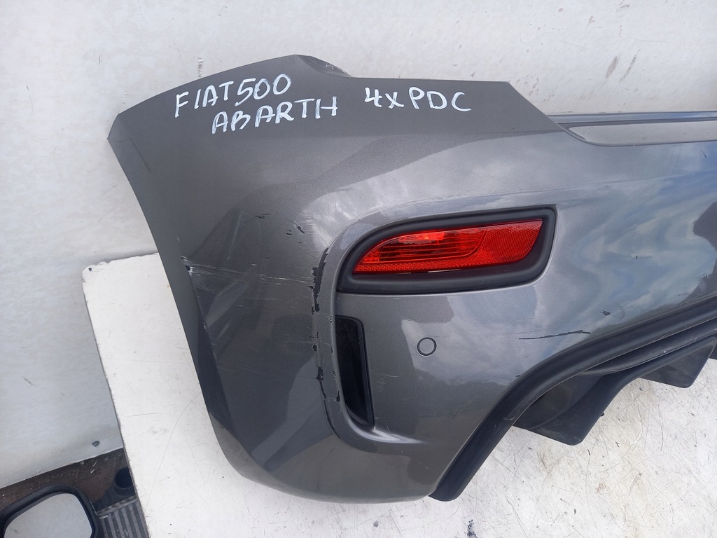 фото №6, Бампер задня fiat 500 abarth 4xpdc