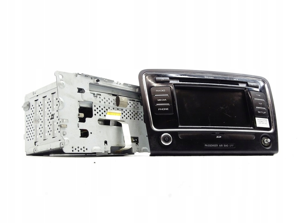 фото №1, Радіопрогравач радіо cd bolero skoda superb ii 3t0035156f
