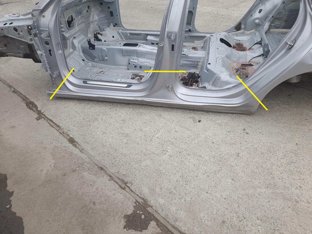 фото №1, Порог блок двигателя левый audi a3 8y 20r