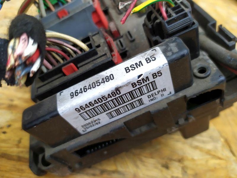 фото №2, Модуль bsm peugeot 307 9646405480