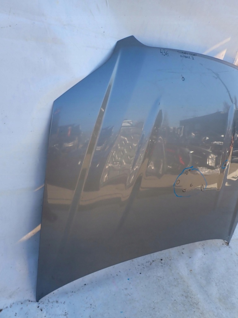 фото №3, Subaru legacy outback 03-08 капот крышка двигателя
