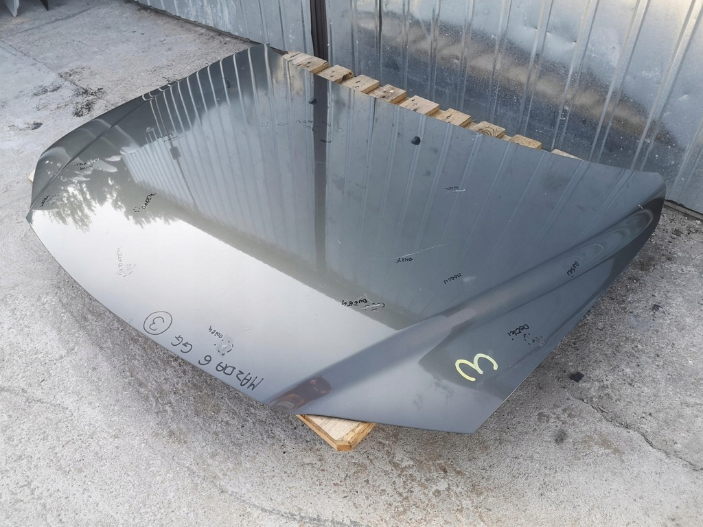 фото №9, Капот mazda 6 gg lift 06-08 оригинал лак