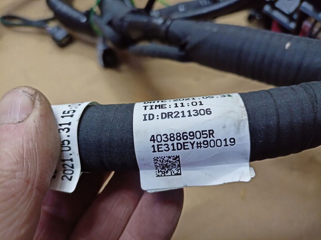 фото №5, Kadjar електропроводка відсік двигуна fabrycznie nowa