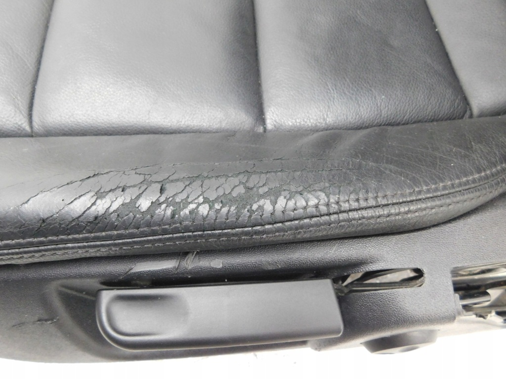 фото №6, Сиденье левый кожаный водителя - audi a6 c6 4f