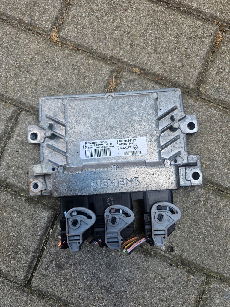 фото №1, Бортовой компьютер блок управления двигателя s120200102b renault modus