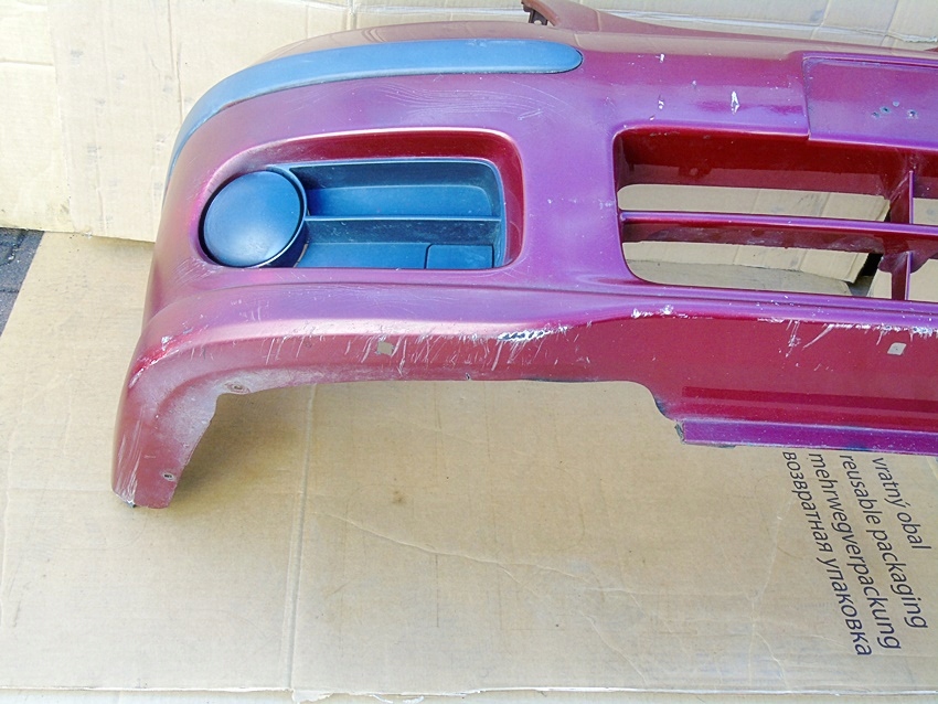 фото №9, Бампер перед передний nissan almera tino 2002 2.2 di bordowy