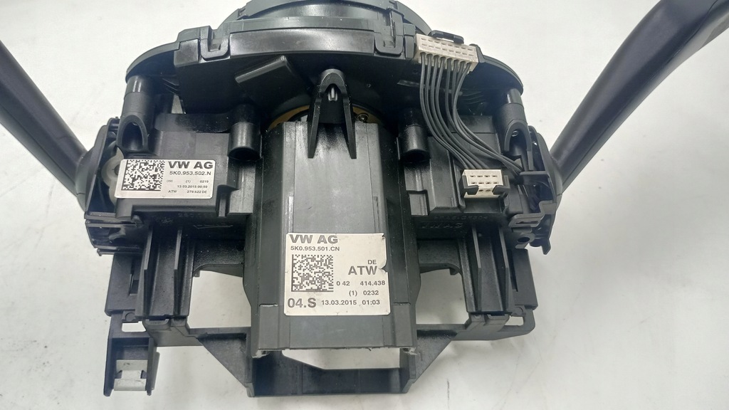 фото №8, Перемикач комбінований стрічка шлейф vw audi 5k0953569aj 5k0953501cn