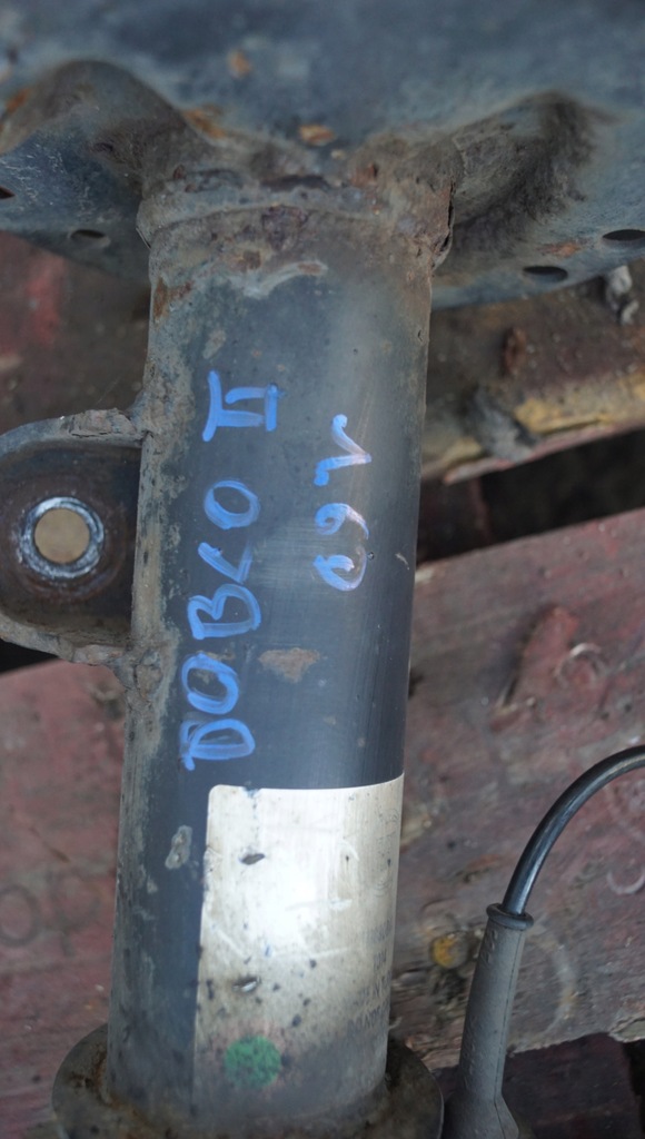 фото №7, Поворотный кулак амортизатор правый перед fiat doblo ii 1.6 d