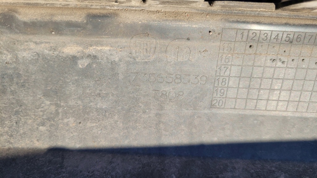 фото №9, Fiat tipo ii накладка бампера заднього спойлер / 1377