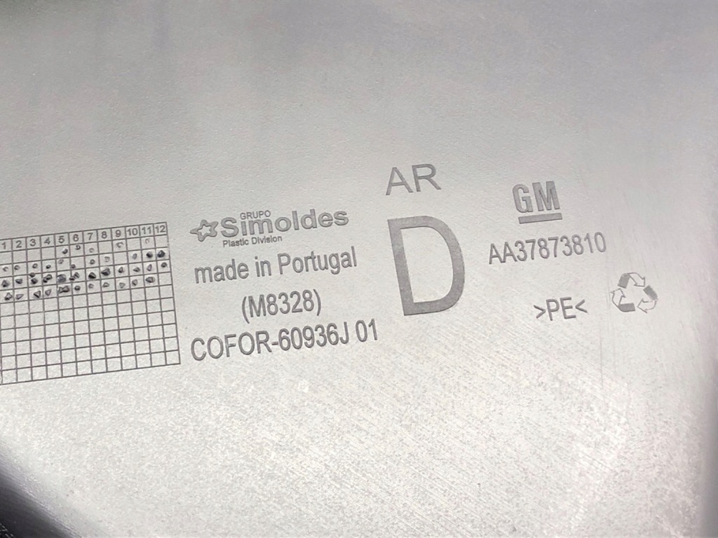 фото №6, Обшивка дверь левый задняя opel grandland suv обивка