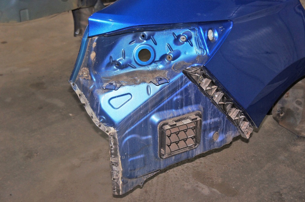 фото №8, Rd206 hyundai elantra vi четверть крыло правый задняя electric blue металлик