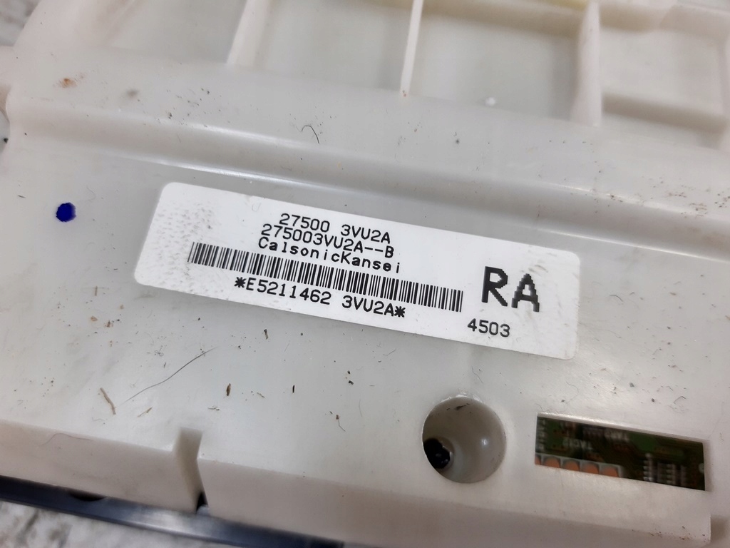 фото №5, Nissan note ii e12 панель кондиционера кондиционер воздуховод