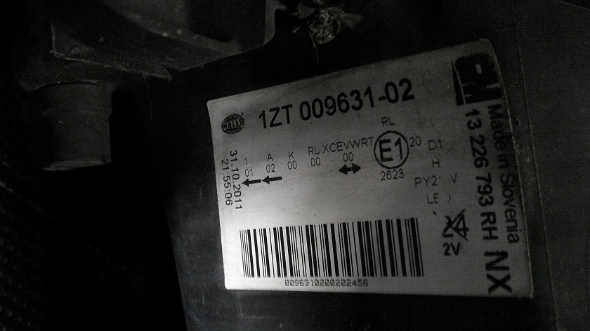 фото №8, Opel insignia a капот бампер ксенон крыло pas перед z40r