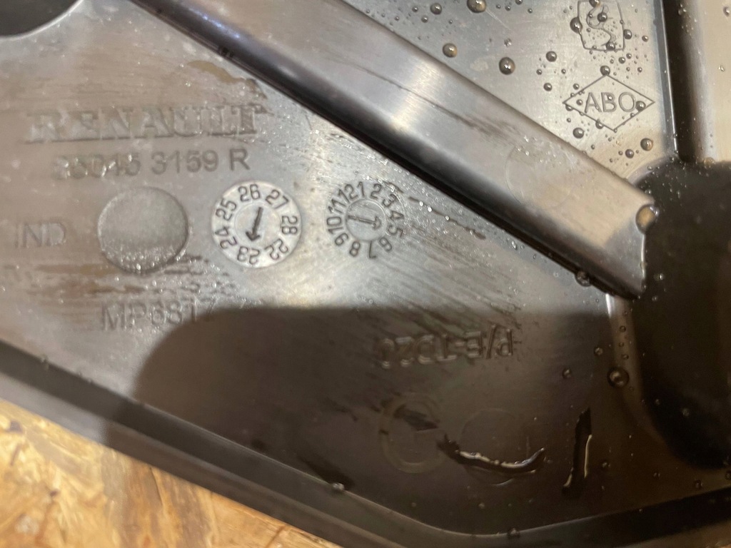 фото №9, Dacia dokker 12-21 напрямна кронштейн кронштейн бампера лівий задня задній