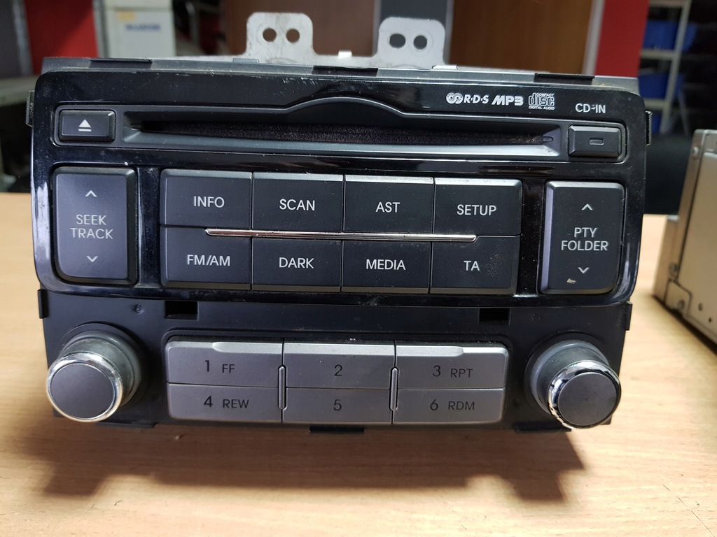 фото №1, Радіо hyundai 961211j250blh