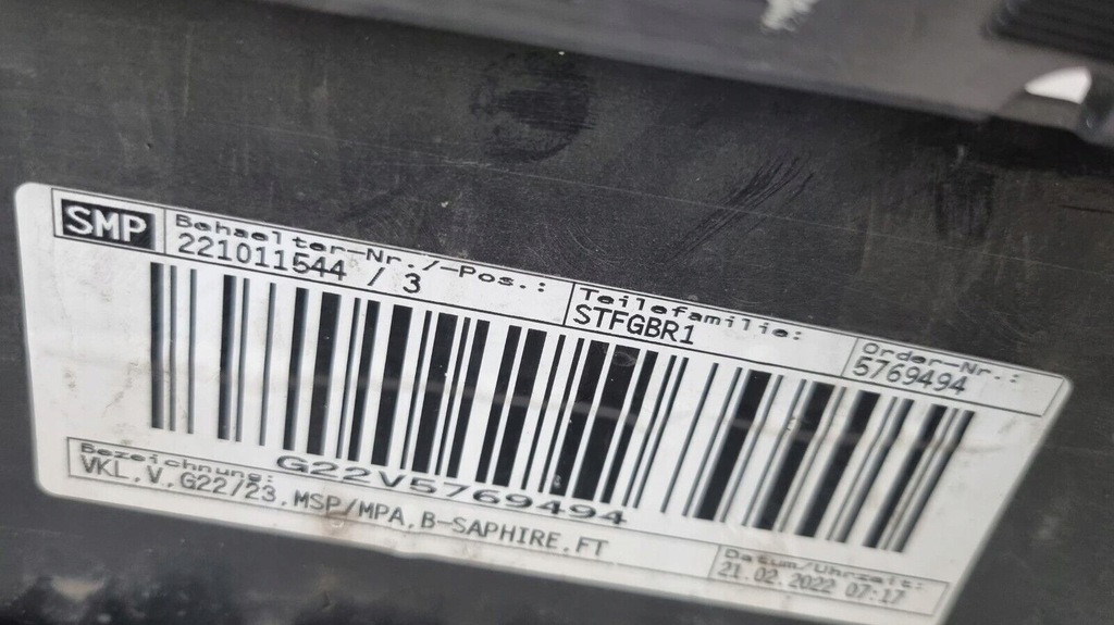 фото №14, Bmw 4 g22 g23 m пакет 2020- бампер передній перед