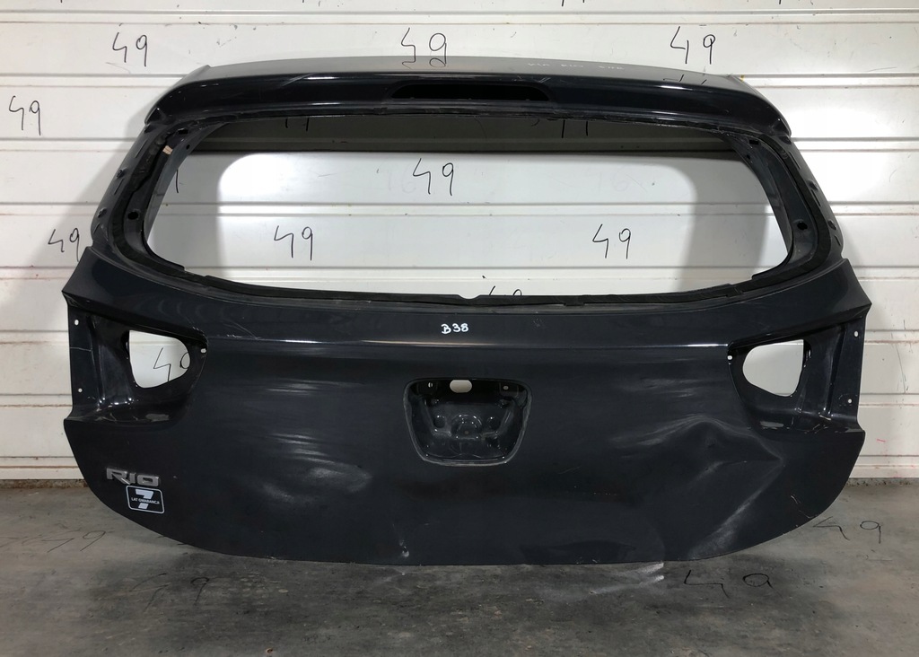 фото №1, Kia rio v 5 17- крышка багажника задняя задняя оригинальная