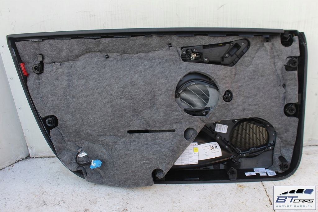 фото №9, Audi tt cabrio обшивки дверь дверные перед 8s обивка кожа szary обшивка