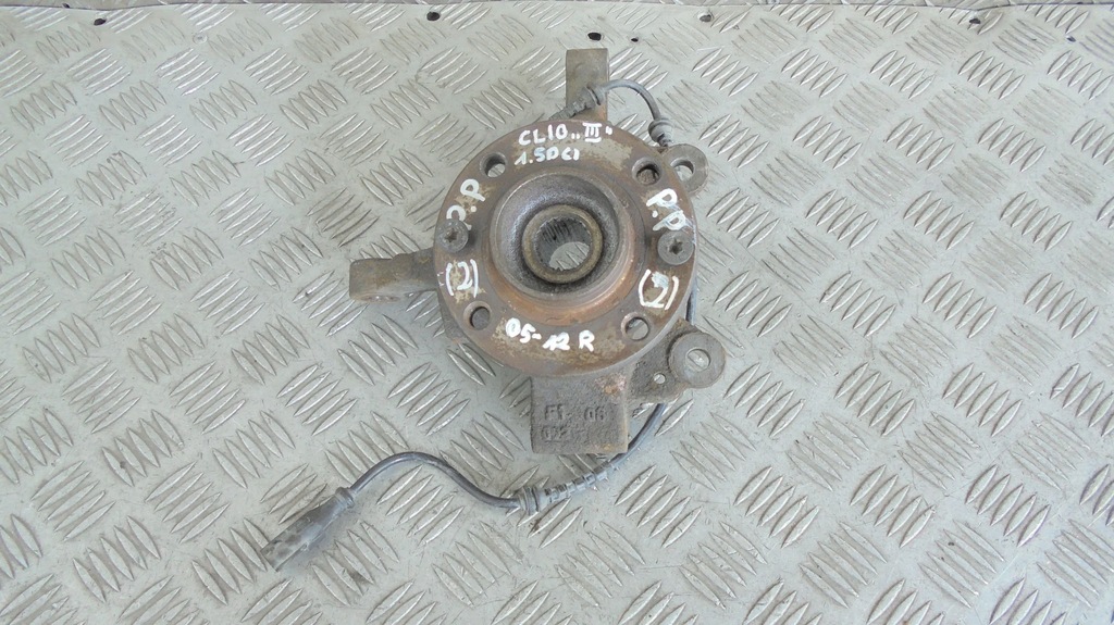 фото №1, Поворотный кулак правый перед renault clio iii 1.5 dci 05r