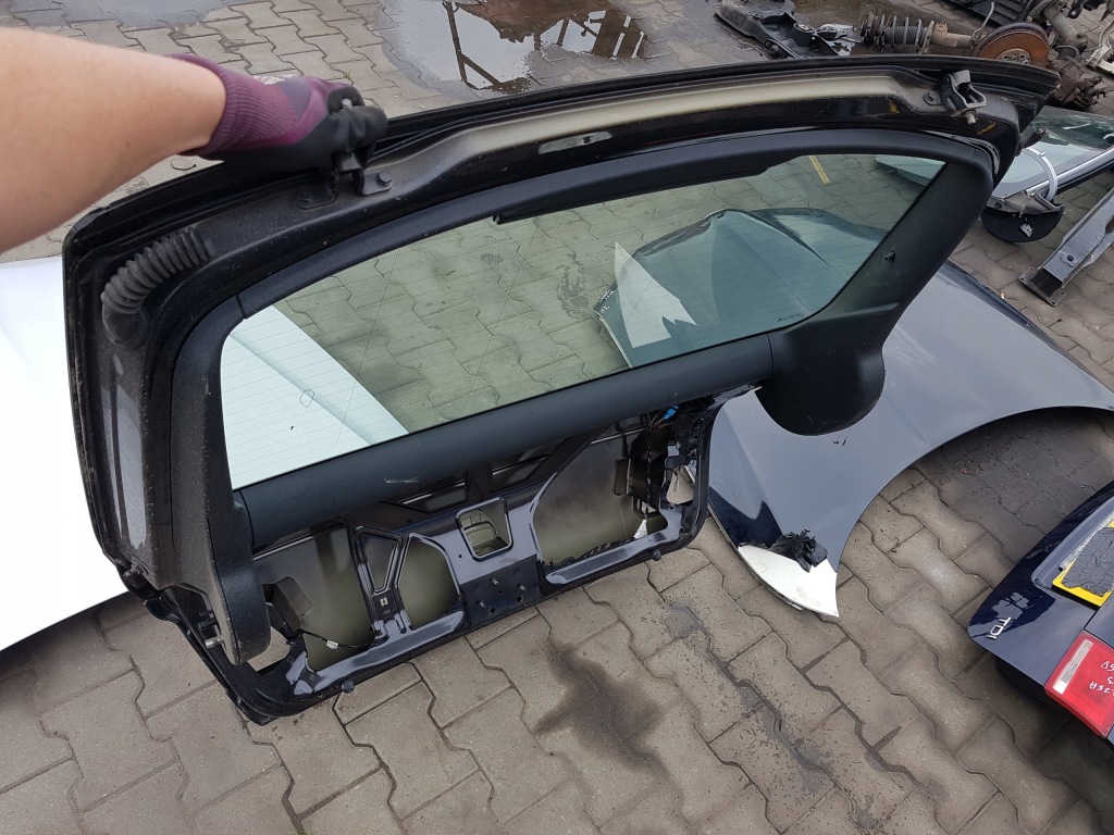 фото №6, Skoda superb 2 ii 08-13r sedan крышка багажника багажника задняя lf9r