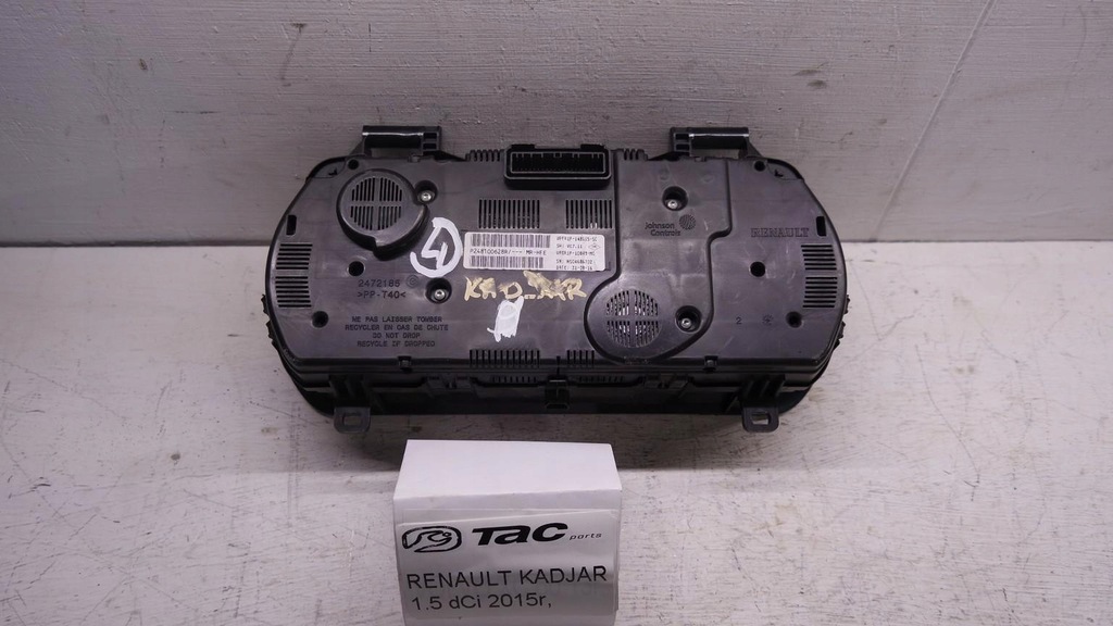 фото №3, Счетчик приборы renault kadjar