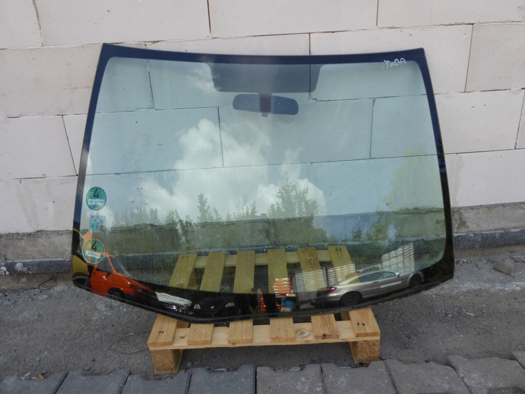 фото №1, Nissan tiida стекло лобовое передняя