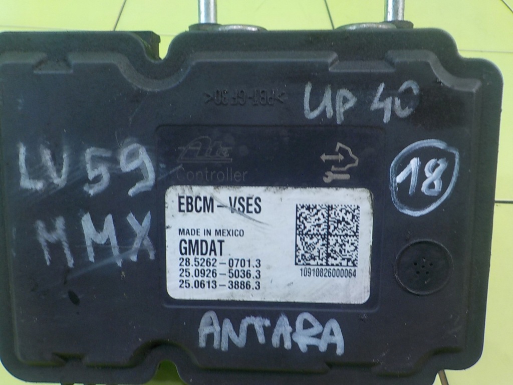 Opel antara 2.0 cdti 09r 5d насос abs 25943362 25.0212-0955.4 Ціна