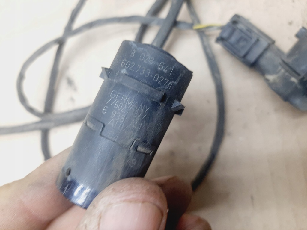 фото №8, 4x датчик pdc паркування + джгут бампер задня bmw 5 e60