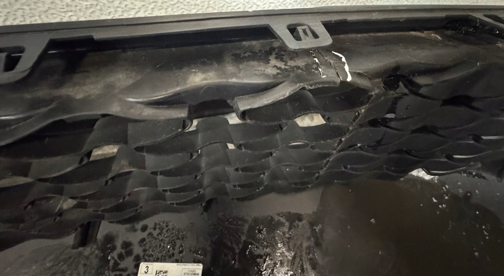 Накладка спойлер бампера перед fiat 500x рестайлінг  18-22 735721381 Ціна