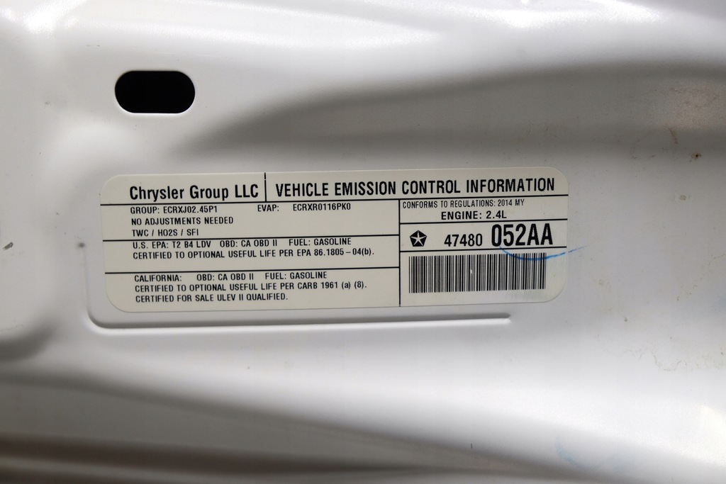 фото №10, Dodge dart 2012-2016 капот перед кришка кришка багажника usa