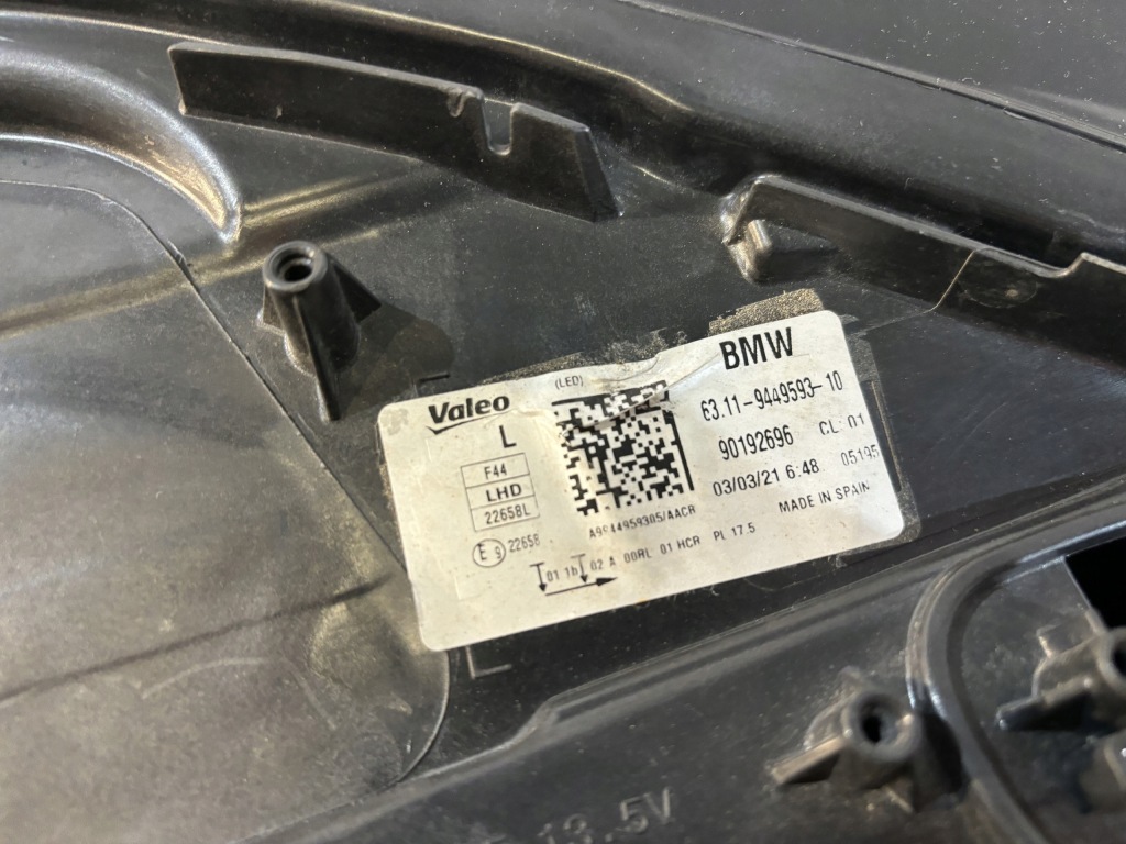 фото №12, Bmw 2 f44 лампа передня адаптивний led ліва - 17328