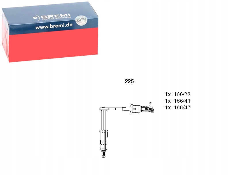 фото №1, Дроти запалювання mercedes m104 bremi