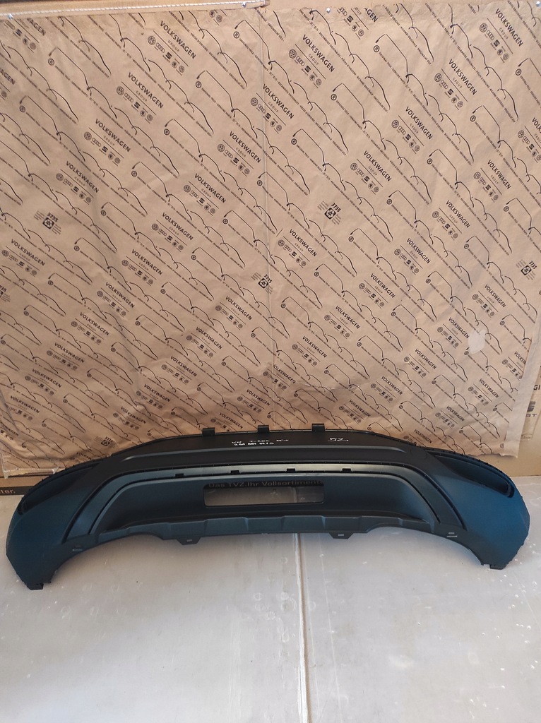 фото №1, Бампер задняя задний оригинал vw t-roc 17'--