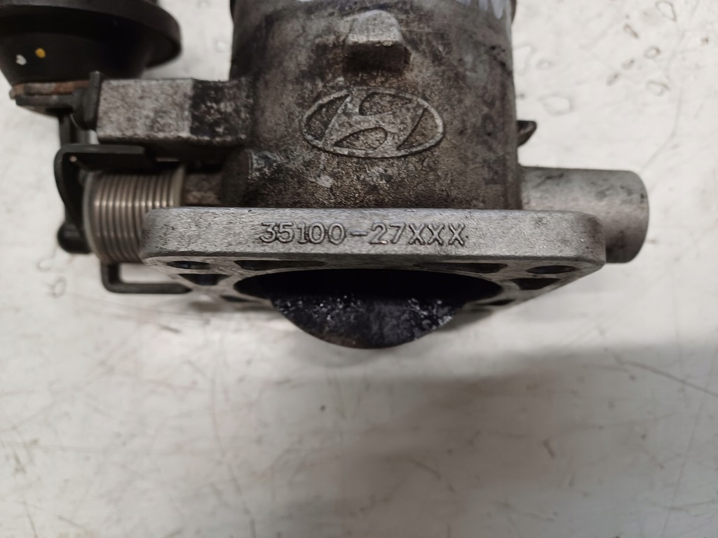 фото №8, Kia carens 2 ii 02- дроссельная заслонка 3510027xxx