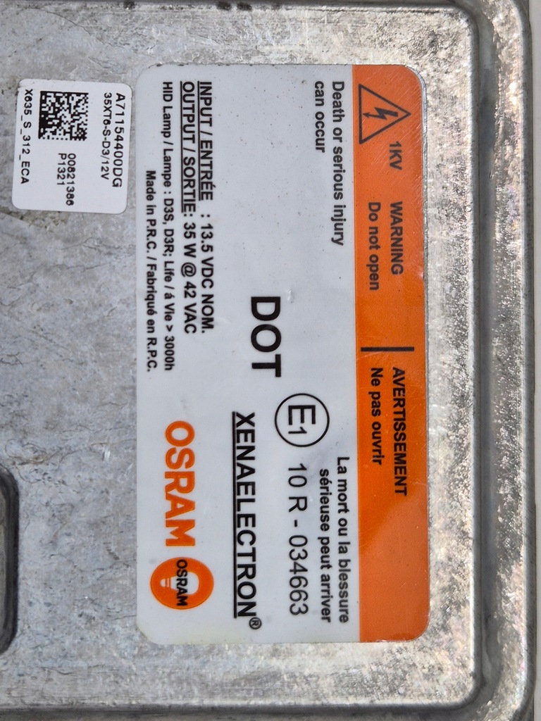 фото №6, Ford focus mk3 hyundai land rover tesla перетворювач ксенон p2 10r-034663