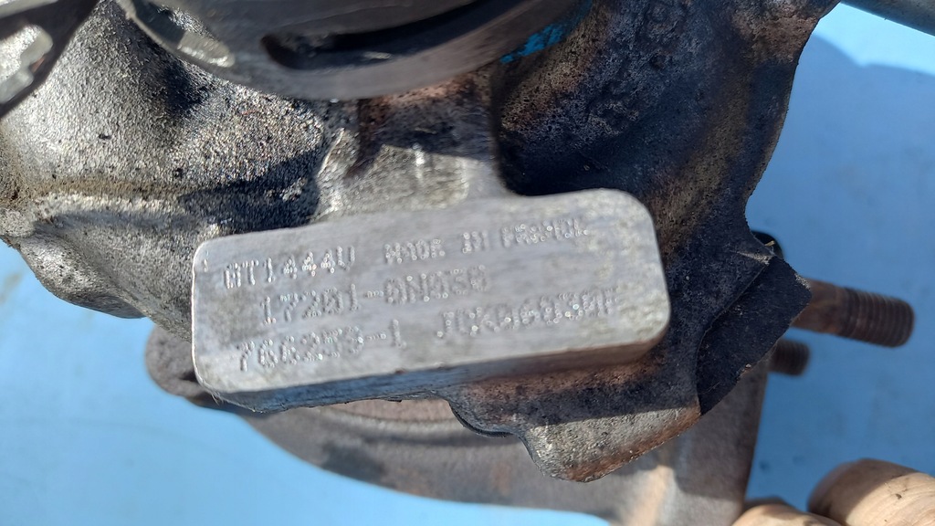 фото №5, Турбонагнетатель 17201-0n030 toyota yaris ii 1.4 d4d