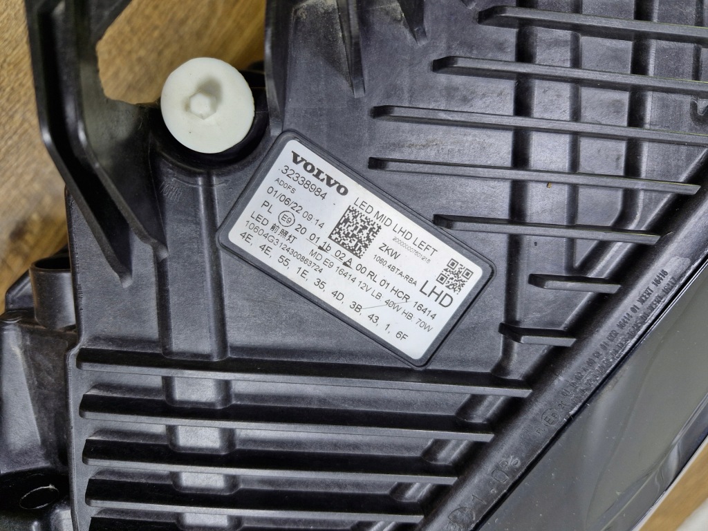 фото №9, Volvo xc60 ii лампа перед передняя левая mid led 32338984