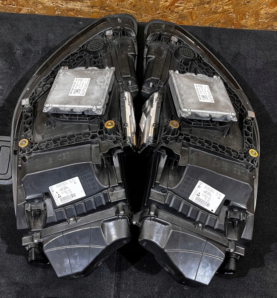 фото №7, Idealny kpl. перед porsche panamera 971 w колір 041 гібрид full led 1