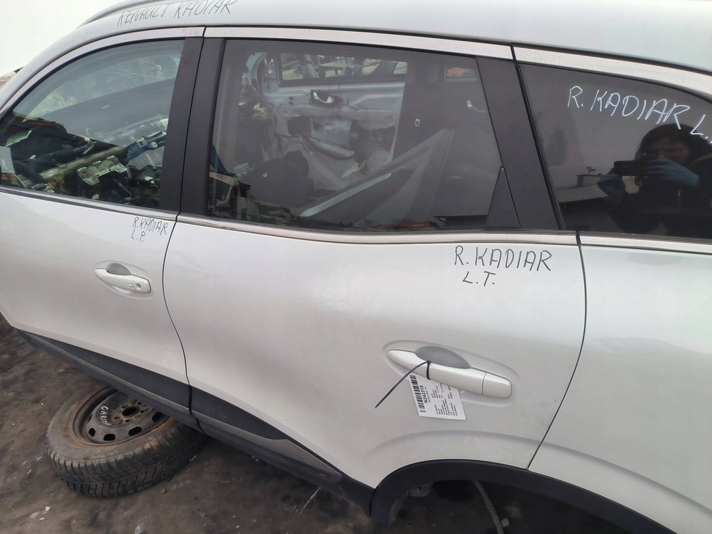 фото №2, Двері ліва задня teqnc renault kadjar i