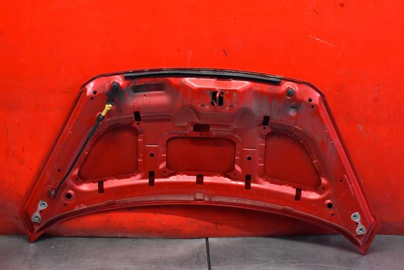 фото №14, Капот крышка двигателя czerwona kia picanto 2 ii 11-17