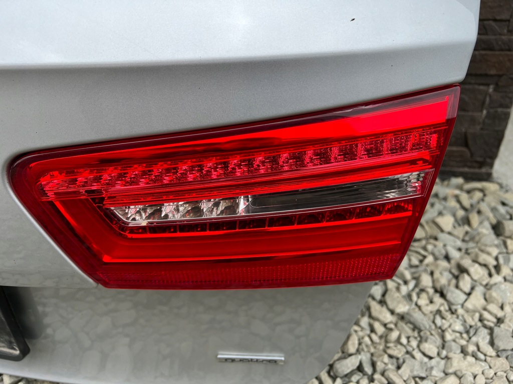 фото №8, A6 c7 allroad kombi крышка багажника задняя lx7w лампы