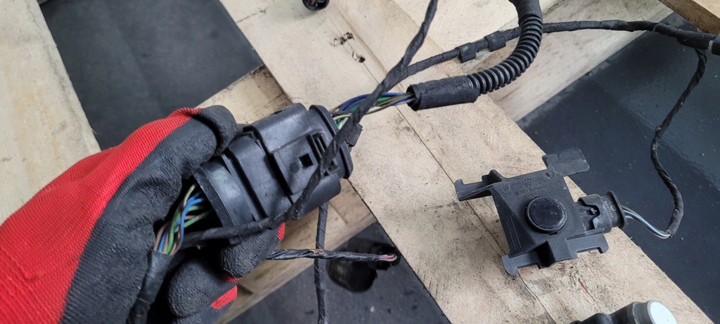 фото №11, A7 4g s7 жгут электропроводка pdc перед датчики 4g8971095b ls9r usa