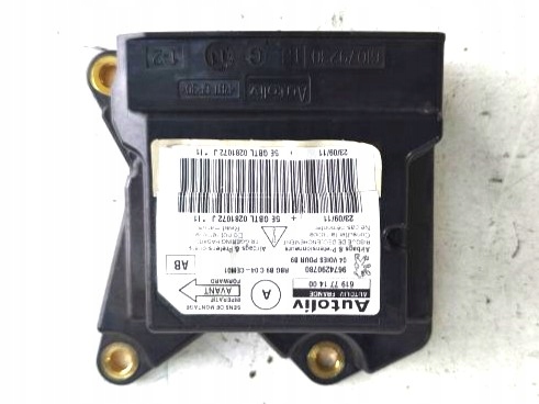 фото №1, Модуль датчик подушка безпеки citroen berlingo ii 619771400