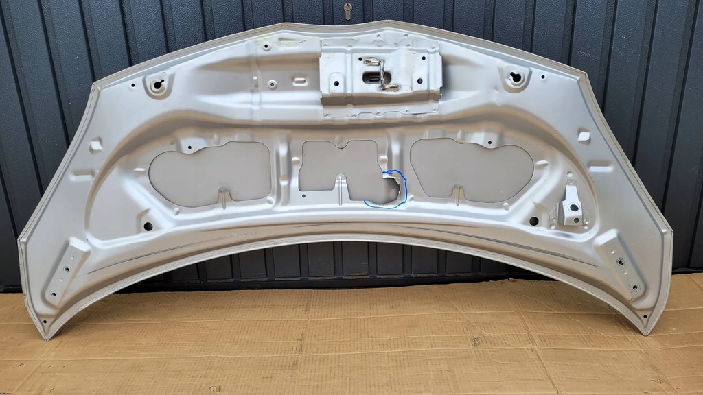 фото №10, Toyota aygo i 1 05- капот крышка двигателя