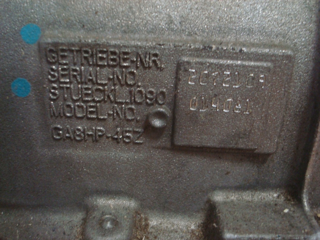 фото №9, Bmw f10 520 d коробка передач передач автоматична коробка передач 1090401606 ga8hp-45z