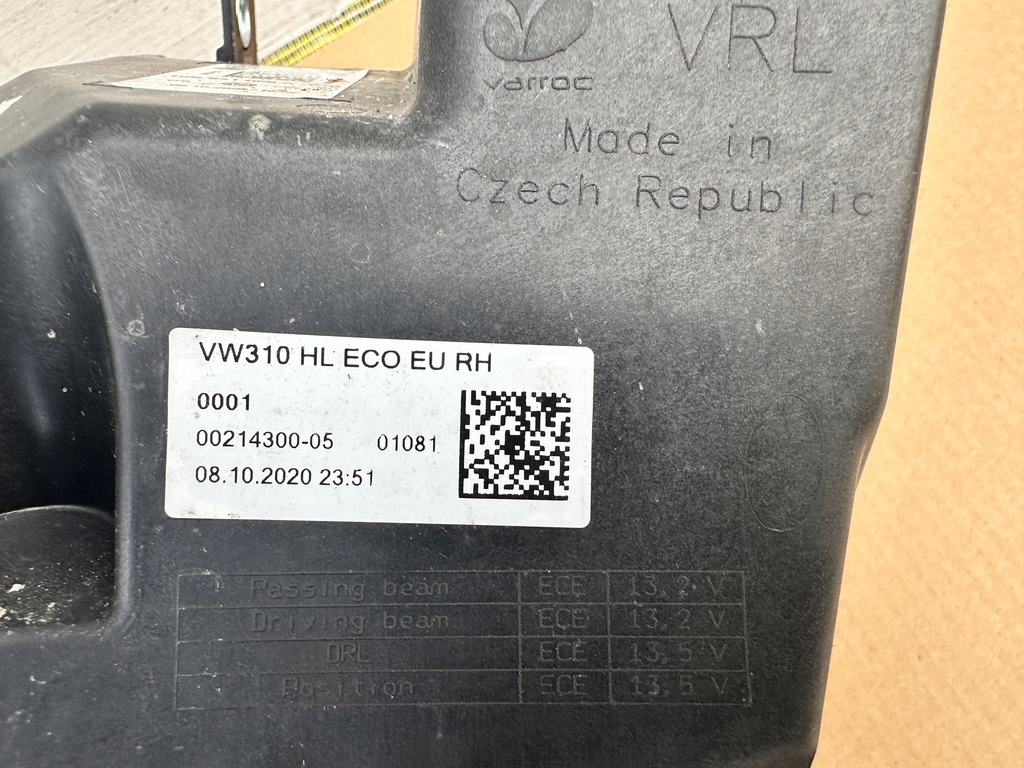 фото №9, Лампа vw id.3 id3 правая перед