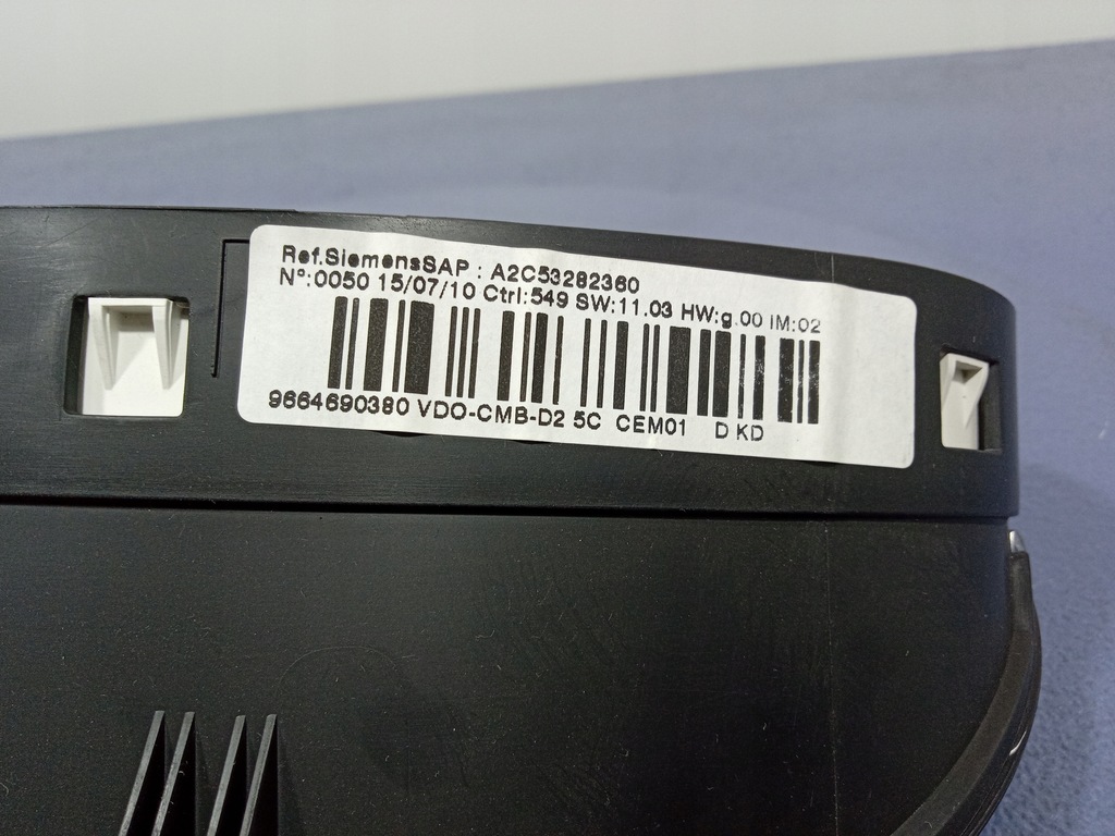 фото №6, Peugeot 407 lift 2.0 hdi лічильник прилади eu 9664690380