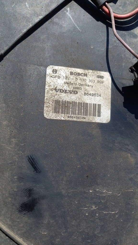 фото №5, Вентилятор радіатора volvo s60 2.4d5 02r