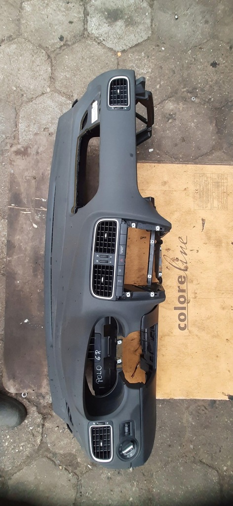 фото №5, Консоль панель приладів приладова volkswagen polo 6r